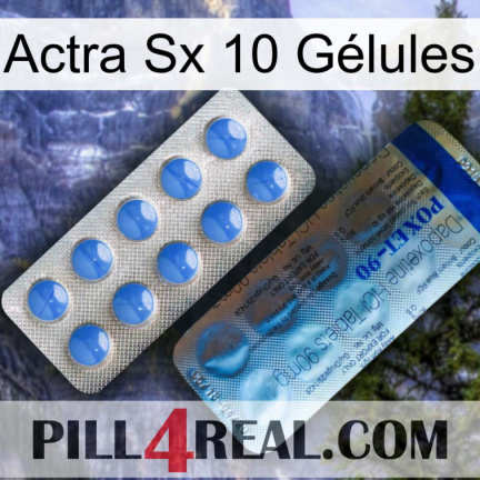 Actra Sx 10 Gélules 40
